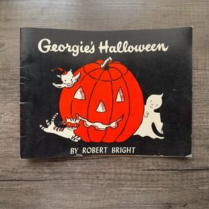 Vintage Halloween Children's‎ Book Georgie's Halloween Robert Bright 1990